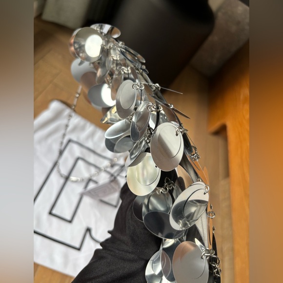 Paco Rabanne Sparkle Heart Shoulder Bag - Picture 11 of 16